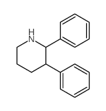 Piperidine,2,3-diphenyl-结构式