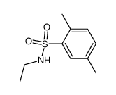 N-ethyl-2,5-dimethylbenzenesulfonamide Structure