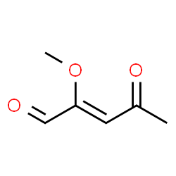 2-Pentenal, 2-methoxy-4-oxo- (9CI) Structure