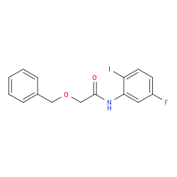2-(苄氧基)-N-(5-氟-2-碘苯基)乙酰胺图片