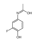 Acetamide,N-(3-fluoro-4-hydroxyphenyl)-结构式