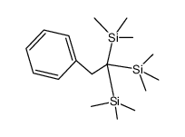 1,1,1-Tris(trimethylsilyl)-2-phenylethane Structure