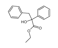 ethyl 2-hydroxy-2-phenylphenylpropanoate结构式