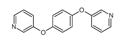 3-(4-pyridin-3-yloxyphenoxy)pyridine Structure