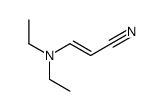 N,N-diethyl-3-aminoacrylonitrile Structure