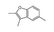 Benzofuran,2,3,5-trimethyl- structure