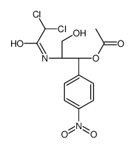 [(1R,2R)-2-[(2,2-dichloroacetyl)amino]-3-hydroxy-1-(4-nitrophenyl)prop yl] acetate Structure