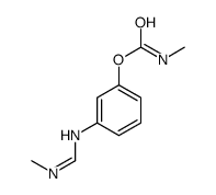 [3-(methyliminomethylamino)phenyl] N-methylcarbamate Structure