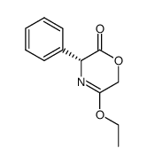 2H-1,4-Oxazin-2-one,5-ethoxy-3,6-dihydro-3-phenyl-,(3R)-(9CI)结构式