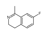 Isoquinoline, 7-fluoro-3,4-dihydro-1-methyl- (9CI)结构式