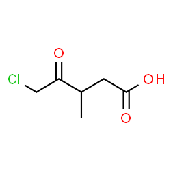 Levulinic acid,5-chloro-3-methyl- (7CI,8CI) structure