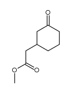 (cyclohexanone yl-3) acatate de methyle Structure