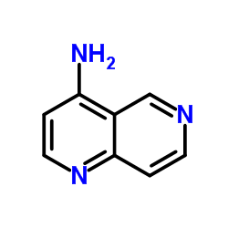 4-氨基-1,6-萘啶结构式