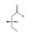 (S)-3-methylpentanoic acid chloride Structure