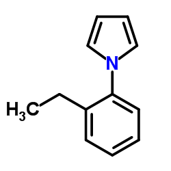 1-(2-Ethylphenyl)-1H-pyrrole结构式