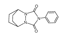 4-phenyl-2,4,6-triazatricyclo[5.2.2.02,6]undecane-3,5-dione结构式