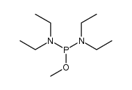 methyl tetraethylphosphorodiamidite结构式