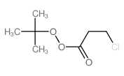 Propaneperoxoic acid,3-chloro-, 1,1-dimethylethyl ester picture