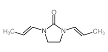 2-Imidazolidinone,1,3-di-1-propen-1-yl- structure