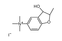 [(2R,3S)-3-hydroxy-2-methyl-2,3-dihydro-1-benzofuran-5-yl]-trimethylazanium,iodide结构式