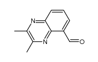 5-Quinoxalinecarboxaldehyde,2,3-dimethyl-(9CI)结构式
