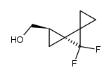 Dispiro[2.0.2.1]heptane-1-methanol, 7,7-difluoro-, (1R,3R)- (9CI) Structure