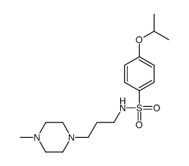 p-Isopropoxy-N-[3-(4-methyl-1-piperazinyl)propyl]benzenesulfonamide picture