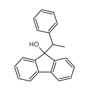 (+/-)-(9)-(α-Methyl-benzyl)-fluorenol-(9)结构式