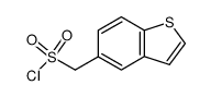 BENZO[B]THIOPHEN-5-YL-METHANESULFONYL CHLORIDE结构式
