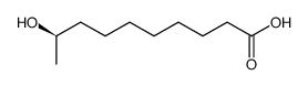 (R)-9-Hydroxydecanoic acid structure