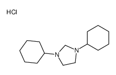 1,3-Dicyclohexyl-4,5-dihydro-1H-imidazol-3-ium chloride structure