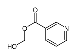 3-Pyridinecarboxylicacid,hydroxymethylester(9CI)结构式
