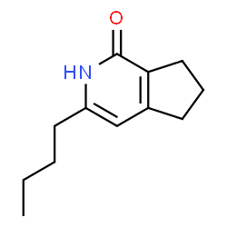 1H-Cyclopenta[c]pyridin-1-one,3-butyl-2,5,6,7-tetrahydro-(9CI)结构式