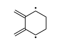 2,3-dimethylenecyclohexa-1,3-diene Structure