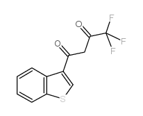 1,3-Butanedione,1-benzo[b]thien-3-yl-4,4,4-trifluoro- Structure