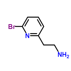 2-(6-Bromo-2-pyridinyl)ethanamine Structure