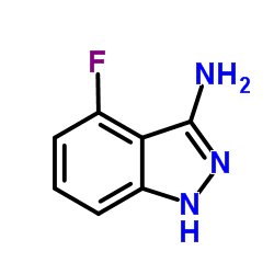 4-Fluoro-1H-indazol-3-amine structure