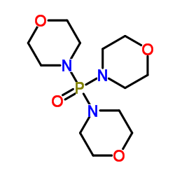 三(4-吗啉基)氧化膦结构式