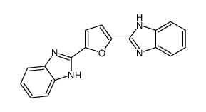 2-[5-(1H-benzimidazol-2-yl)furan-2-yl]-1H-benzimidazole结构式