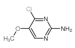 4-Chloro-5-methoxypyrimidin-2-amine Structure