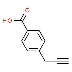 Benzoic acid, 4-(2-propynyl)- (9CI)结构式