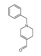 1-benzyl-1,2,3,6-tetrahydropyridine-4-carbaldehyde结构式
