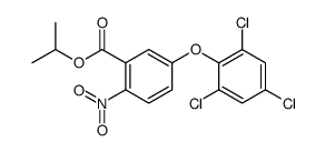 propan-2-yl 2-nitro-5-(2,4,6-trichlorophenoxy)benzoate Structure