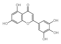 Tricetin结构式