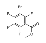 Methyl 3-bromo-2,4,5,6-tetrafluorobenzoate Structure