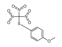 1-methoxy-4-(trinitromethylsulfanyl)benzene结构式