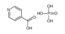 phosphoric acid,pyridine-4-carboxylic acid结构式