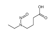N-ETHYL-N-(3-CARBOXYPROPYL)NITROSAMINE structure