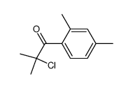 2-chloro-1-(2,4-dimethylphenyl)-2-methyl-1-propanone picture