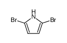 2,5-dibromo-pyrrole Structure
